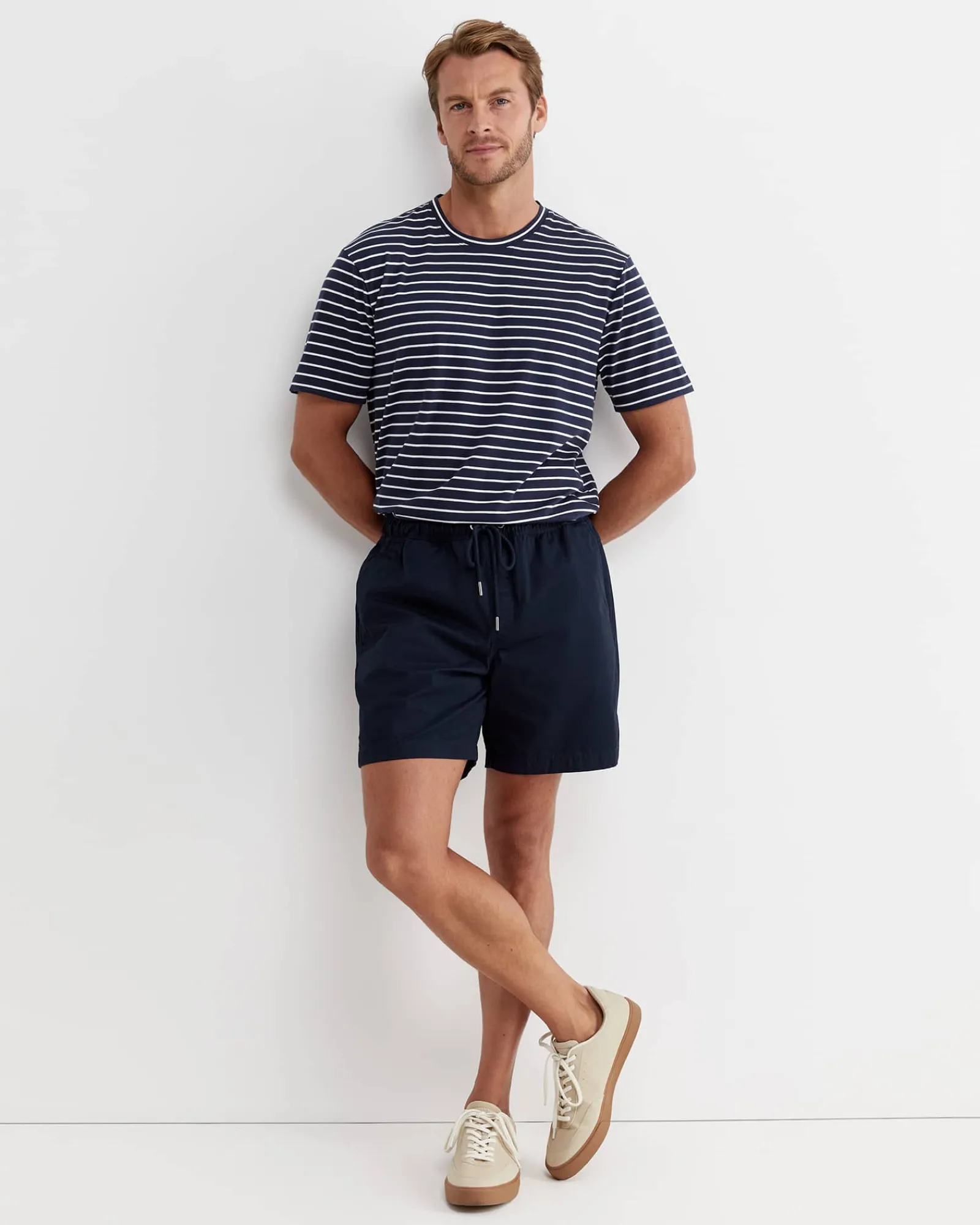 Fashion Sportscraft Waverly Volley Short in Navy