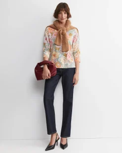 Sale Sportscraft Winter Sweet Mercerised Tee in Multi