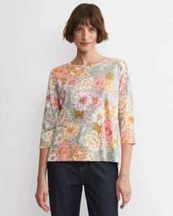 Sale Sportscraft Winter Sweet Mercerised Tee in Multi