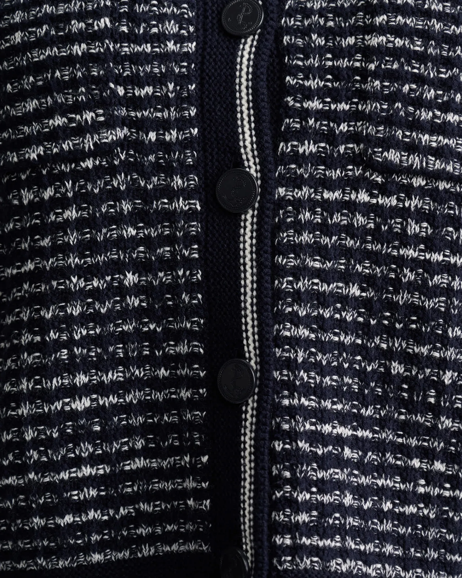 Fashion Sportscraft Wool Cotton Lady Jacket in Navywhite Navy/white