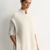 Discount Sportscraft Wool Cotton Open Vest in Winter White WinterWhite