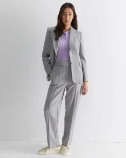 New Sportscraft Wool Silk Polo in Lavender