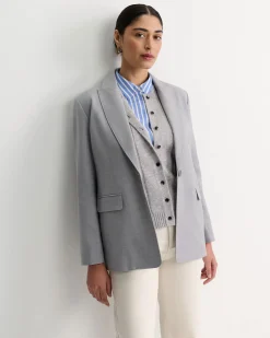 Hot Sportscraft Wren Single Breasted Blazer in Grey