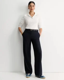 Discount Sportscraft Wren Wide Leg Pant in Navy