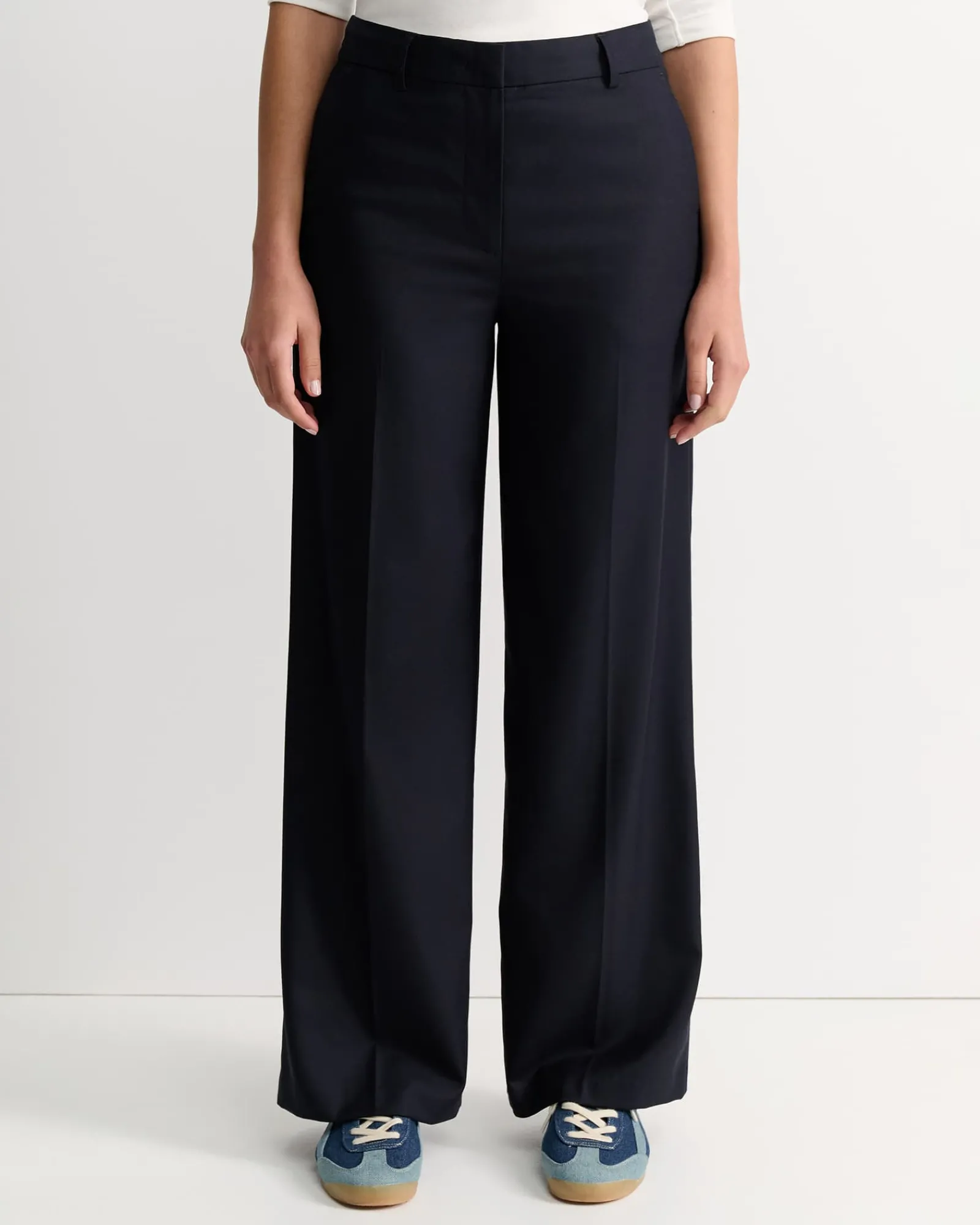 Discount Sportscraft Wren Wide Leg Pant in Navy