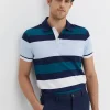 Clearance Sportscraft Yarra Polo in Blue Multi BlueMulti