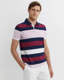 Best Sportscraft Yarra Polo in Pink Multi PinkMulti