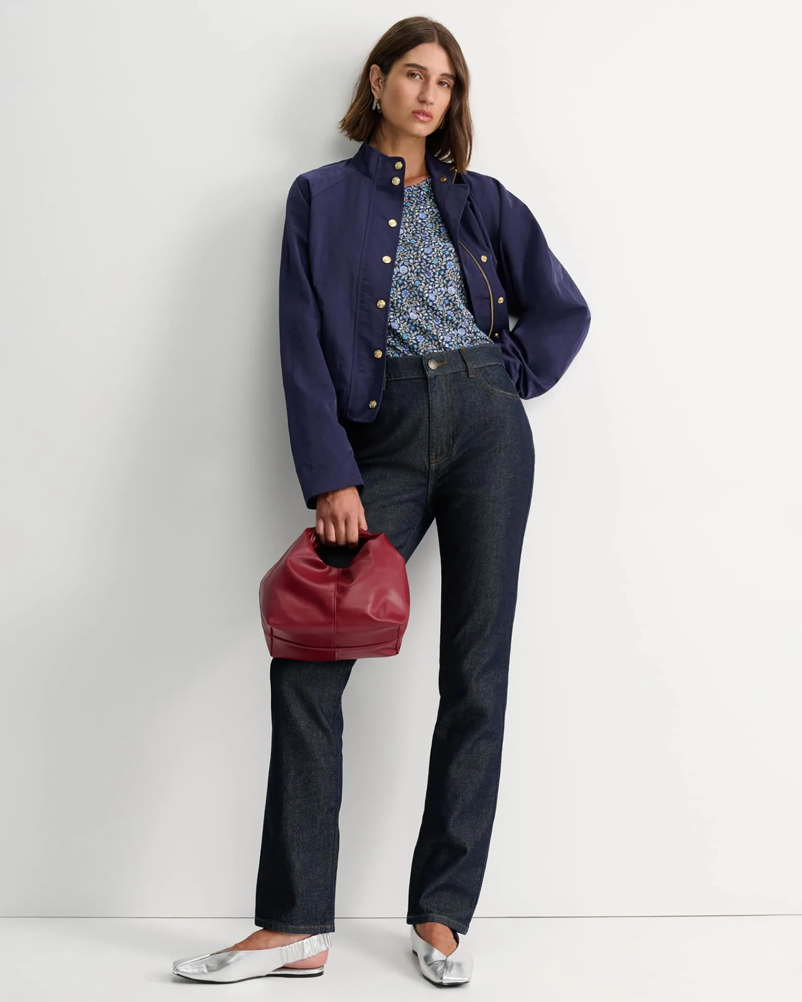 Fashion Sportscraft Zara Liberty Long Sleeve Magic Tee in Navy Multi NavyMulti